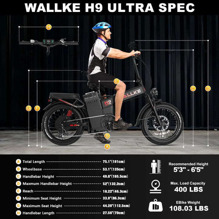 Wallke H9 Ultra Electric Bike