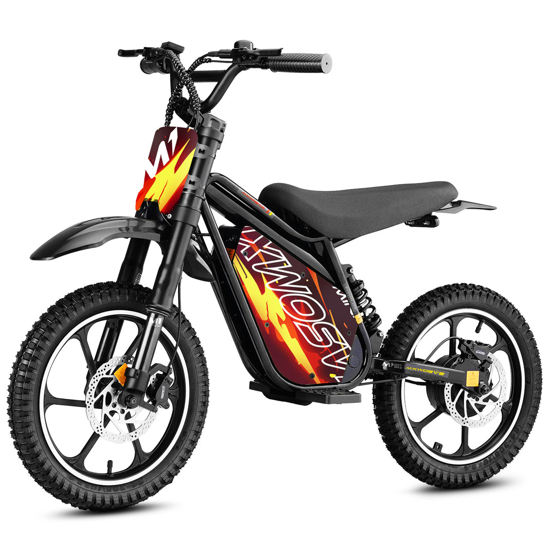 Mxwosve Mini M1+ Red Kids Electric Dirt Bike