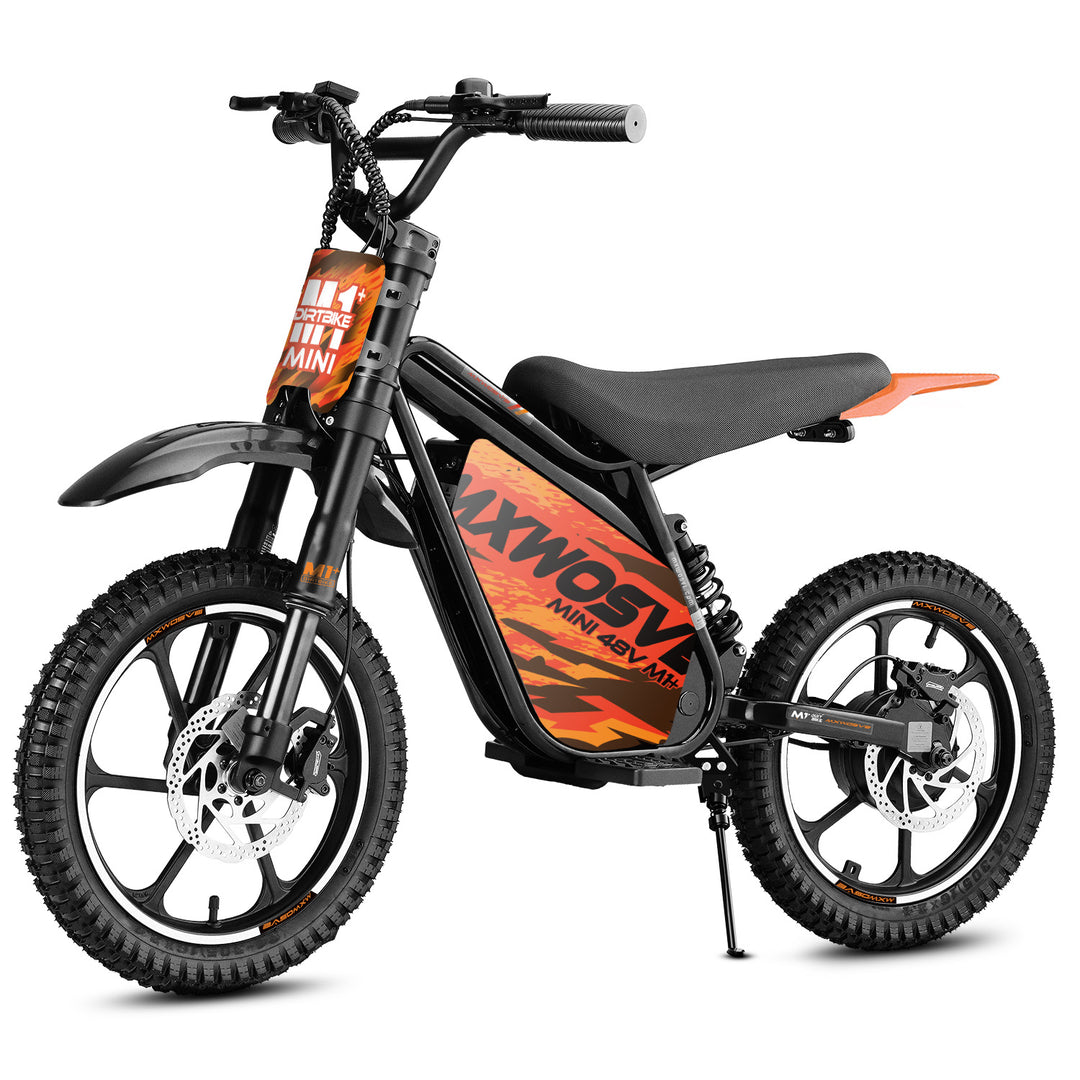 Mxwosve Mini 48V M1+ Orange Kids Electric Dirt Bike