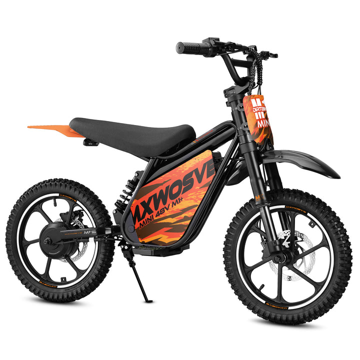 Mxwosve Mini 48V M1+ Orange Kids Electric Dirt Bike
