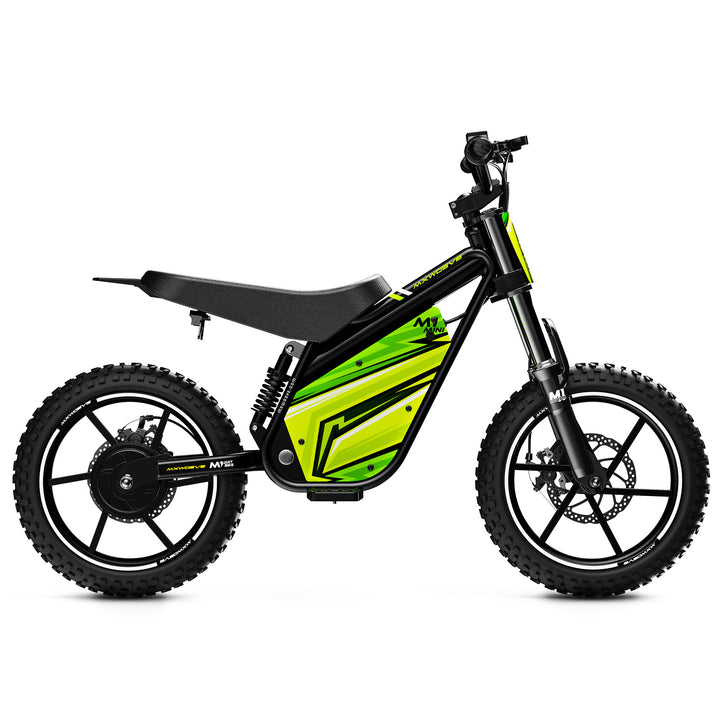 Mxwosve Mini M1 Green Kids Electric Dirt Bike